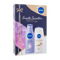 Nivea Smooth Sensation  Body Lotion Smooth Sensation 250 Ml + Shower Gel Shea Butter & Botanical Oil 250 Ml 250Ml    Für Frauen (Body Lotion)