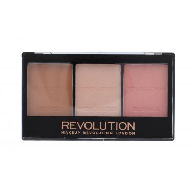 Makeup Revolution London Ultra Sculpt & Contour Kit   11G C01 Ultra Fair   Für Frauen (Konturovací Paletka)