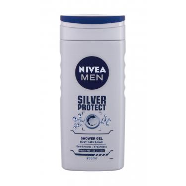 Nivea Men Silver Protect   250Ml    Für Mann (Shower Gel)