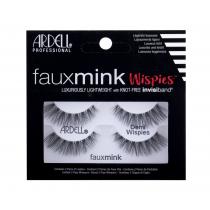 Ardell Faux Mink Demi Wispies  2Pc Black   Für Frauen (False Eyelashes)