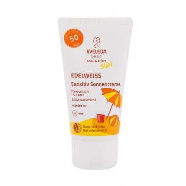 Weleda Baby & Kids Sun Edelweiss Sunscreen Sensitive  50Ml   Spf50 K (Sun Body Lotion)