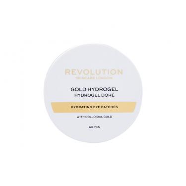 Revolution Skincare Gold Hydrogel Hydrating Eye Patches  60Pc    Für Frauen (Eye Mask)