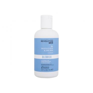 Revolution Skincare Blemish 2% Salicylic Acid & Zinc Bha Cleanser 150Ml  Für Frauen  (Cleansing Gel)  