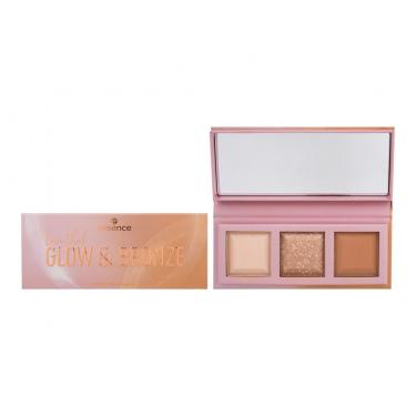 Essence Love That Glow & Bronze Palette 16G  Für Frauen  (Contouring Palette)  