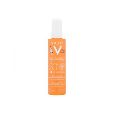 Vichy Capital Soleil Kids Cell Protect Water Fluid Spray  200Ml   Spf50+ K (Sun Body Lotion)