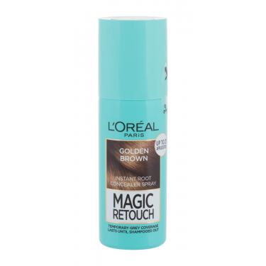 L'Oréal Paris Magic Retouch Instant Root Concealer Spray  75Ml Golden Brown   Für Frauen (Hair Color)