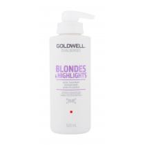 Goldwell Dualsenses Blondes Highlights 60 Sec Treatment  500Ml    Für Frauen (Hair Mask)