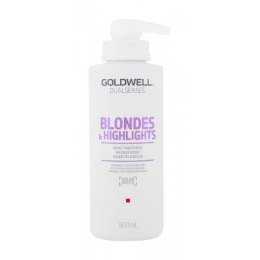 Goldwell Dualsenses Blondes Highlights 60 Sec Treatment  500Ml    Für Frauen (Hair Mask)