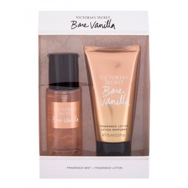 Victoria´S Secret Bare Vanilla  Nourishing Body Spray 75 Ml + Body Lotion 75 Ml 75Ml    Für Frauen (Body Spray)