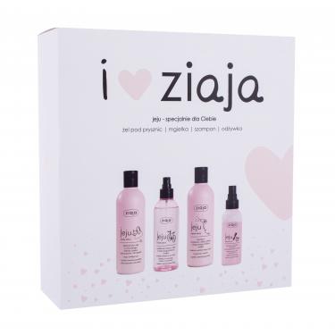 Ziaja I Love Ziaja Jeju Shampoo Jeju 300 Ml + Shower Gel Jeju 300 Ml + Face Mist Jeju 200 Ml + Spray Conditioner Jeju 125 Ml 300Ml    Für Frauen (Shampoo)