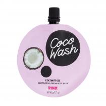 Pink Coco Wash Coconut Oil Cream Body Wash  50Ml   Travel Size Für Frauen (Shower Cream)