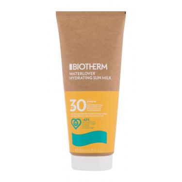Biotherm Waterlover Hydrating Sun Milk  200Ml   Spf30 Unisex (Sun Body Lotion)