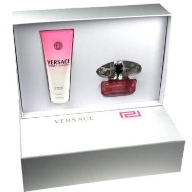 Versace Bright Crystal  Edt 50Ml + 100Ml Body Lotion 50Ml    Für Frauen (Eau De Toilette)