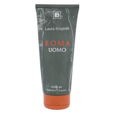 Laura Biagiotti Roma Uomo   200Ml    Für Mann (Shower Gel)