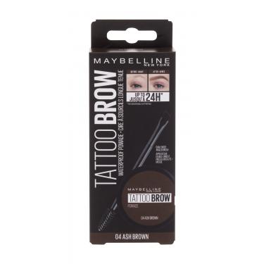 Maybelline Brow Tattoo Lasting Color Pomade  4G 04 Ash Brown   Für Frauen (Eyebrow Gel And Eyebrow Pomade)