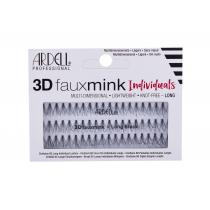 Ardell 3D Faux Mink Individuals  60Pc Long Black  Knot-Free Für Frauen (False Eyelashes)