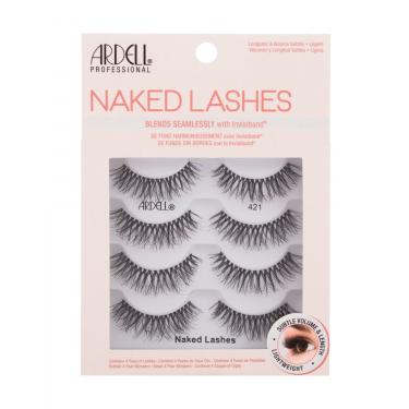 Ardell Naked Lashes 421  4Pc Black   Für Frauen (False Eyelashes)