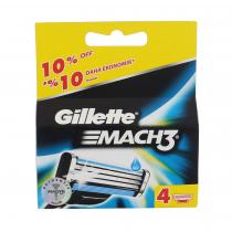 Gillette Mach3 4 BLADES   Für Männer  (Kozmetika)