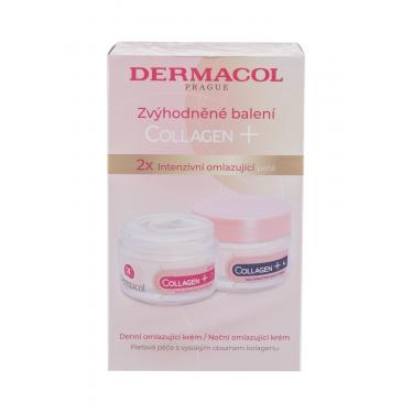 Dermacol Collagen+  Daily Collagen+ Rejuvenating Spf10 50 Ml + Night Collagen+ Rejuvenating 50 Ml 50Ml   Spf10 Für Frauen (Day Cream)