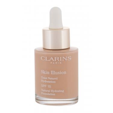 Clarins Skin Illusion Natural Hydrating  30Ml 107 Beige  Spf15 Für Frauen (Makeup)