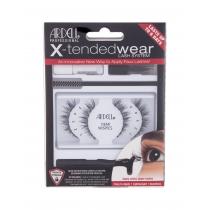 Ardell X-Tended Wear Lash System False Lashes X-Tended Demi Wispies 1 Pair + X-Tended Glue Wear 1 G + Applicator 1 Pc + Remover 1 Pc + Eyelash Brush 1 Pc 1Pc Black  Demi Wispies Für Frauen (False Eyelashes)