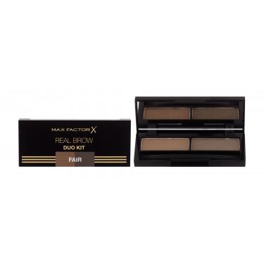 Max Factor Real Brow Duo  3,3G 001 Fair   Für Frauen (Set And Pallette For Eyebrows)