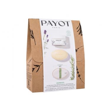 Payot Herbier Gift Set 50Ml Universal Facial Cream Herbier 50 Ml + Massage Cream Herbier 50 G +  Exfoliating Loofah Für Frauen  (Day Cream)  