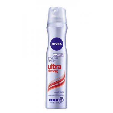 Nivea Ultra Strong Styling Spray Ultra Strong Fixation   250Ml Für Frauen (Cosmetic)