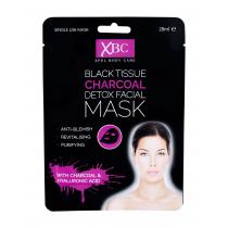 Xpel Body Care Black Tissue Charcoal Detox Facial Mask  28Ml    Für Frauen (Face Mask)