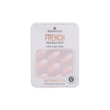 Essence French Manicure Click & Go Nails 1Balení  Für Frauen  (False Nails)  02 Babyboomer