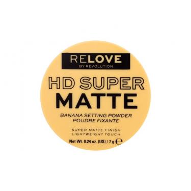 Revolution Relove Hd Super Matte      7G Für Frauen (Powder) Banana Setting Powder