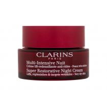 Clarins Super Restorative Night Cream Very Dry Skin 50Ml  Für Frauen  (Night Skin Cream)  