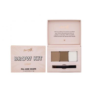 Barry M Brow Kit  4,5G  Für Frauen  (Set And Pallette For Eyebrows)  Light