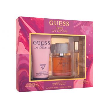 GUESS Guess 1981 Los Angeles  SET3 Edt 100 ml + Body Lotion 200 ml + Edt 15 ml Body Lotion  100ml(Eau de Toilette) für Frauen