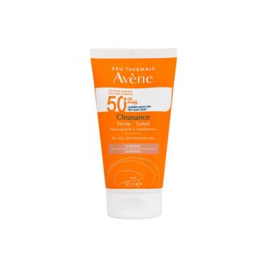 Avene Cleanance Tinted Sun Cream 50Ml  Für Frauen  (Face Sun Care) SPF50+ 