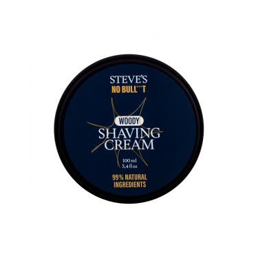 Steves No Bull***T Woody Shaving Cream 100Ml  Für Mann  (Shaving Cream)  