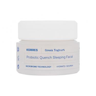 Korres Greek Yoghurt      40Ml Für Frauen (Night Skin Cream) Probiotic Quench Sleeping Facial