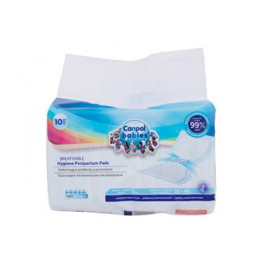 Canpol Babies Air Comfort Superabsorbent Postpartum Hygiene Pads 10Pc  Für Frauen  (Postpartum Pads)  