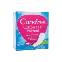 Carefree Cotton Feel      56Pc Für Frauen (Pantyliner) Normal Aloe Vera