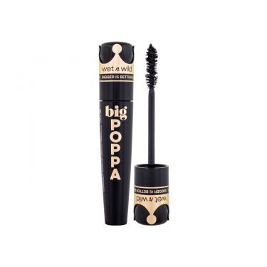 Wet N Wild Big Poppa  10Ml  Für Frauen  (Mascara)  Blackest Black