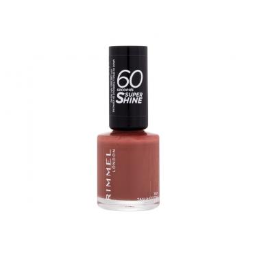 Rimmel London 60 Seconds Super Shine 8Ml  Für Frauen  (Nail Polish)  707 Tan-A-Cotta