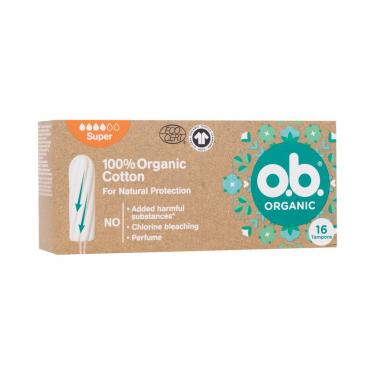 O.B. Organic      16Pc Für Frauen (Tampon) Super