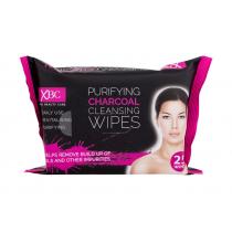 Xpel Purifying Charcoal Cleansing Wipes 1Balení  Für Frauen  (Cleansing Wipes)  