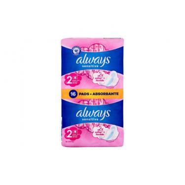 Always Sensitive      16Pc Für Frauen (Sanitary Pad) Super Plus