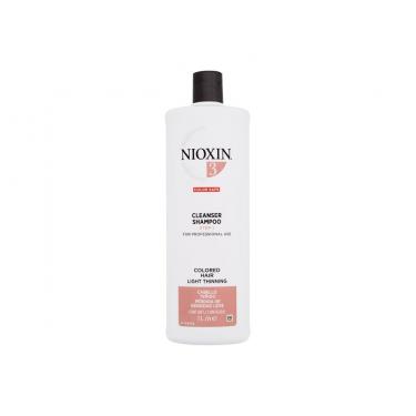 Nioxin System 3 Color Safe Cleanser 1000Ml  Für Frauen  (Shampoo)  