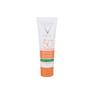 Vichy Capital Soleil Mattifying 3-In-1 50Ml  Für Frauen  (Face Sun Care) SPF50+ 