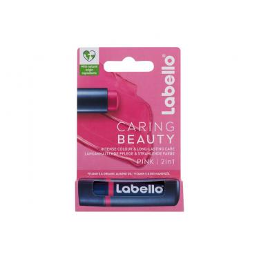 Labello Caring Beauty  4,8G  Für Frauen  (Lip Balm)  Pink