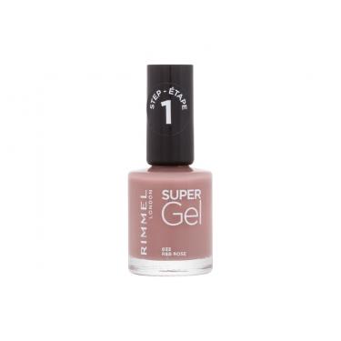 Rimmel London Super Gel Step1  12Ml 033 R&B Rose   Für Frauen (Nail Polish)