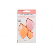 Real Techniques Ultimate Sponge Trio  Miracle Complexion Sponge + Mini Miracle Complexion Sponge + Miracle Powder Sponge 1Pc    Für Frauen (Applicator)