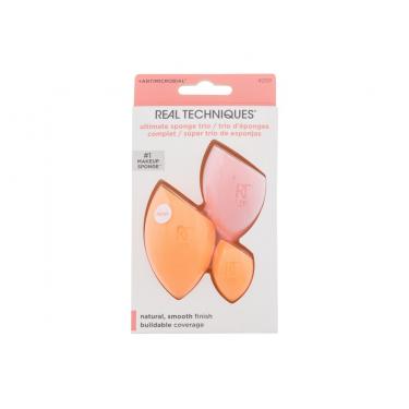 Real Techniques Ultimate Sponge Trio  Miracle Complexion Sponge + Mini Miracle Complexion Sponge + Miracle Powder Sponge 1Pc    Für Frauen (Applicator)